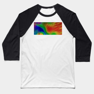 White matter fibres, DTI scan (C038/4652) Baseball T-Shirt